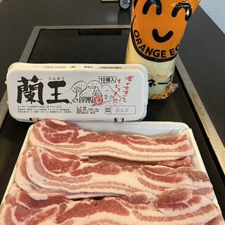 こだわりの厳選食材