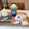オウサツキッチン0032 - 料理写真:0032プリン、レインボーところてんクリームサイダー、ザコフライ
