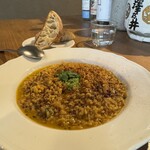 gak - 豆のスープとパン