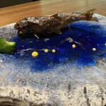 朔 - アマゴの姿焼き