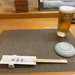 四季亭 - 生ビール