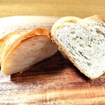 ミヤ パン - カルピスバターのクロワッサン・copain（コパン）断面