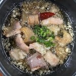 焼肉KAJIYA - ミックスホルモンのアヒージョ