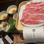 壽喜燒與牛肉拌飯 Momoshiki 別館