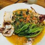 SARU Apero Bistro - ヤリイカのグリエ