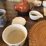 笑日志 - 蕎麦湯も濃厚