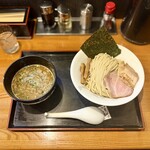 川岸ボンゾNOODLES - サカナ豚鶏節醤油つけ麺　1,050円