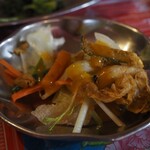 チャンドラスーリヤ - アチャール？サラダ？