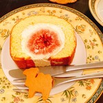 森のらくだ - いちじくロールケーキ