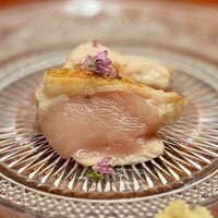 焼鶏 まつもと - 鶏胸肉のたたき