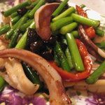 四川家庭料理 珍々 - イカの炒め物