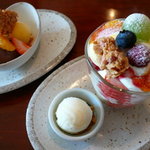 ”和”taste　casual　french　月和花 - 