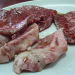 3286759 - 3色ランチの肉