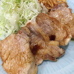 味処いちむら - 厚切りの豚ロスがうれしい生姜焼き