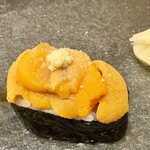 すし善 - やっぱりここの雲丹は最高