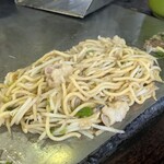 まつやホルモン店 - ホルそば