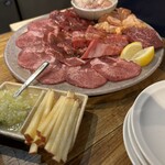 檸檬 - 焼肉盛り合わせ 2人前