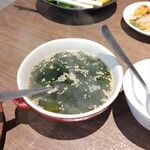 いやしん坊 - わかめスープ