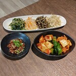 いやしん坊 - ナムル＆チャンジャ＆キムチ