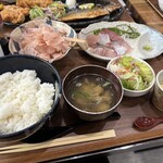 磯料理 光力 - かつお節お刺身定食