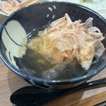 磯料理 光力 - かつお節お刺身定食 出汁貰った