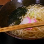 月うさぎ - 素うどん