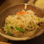 日本料理 晴山 - 越前蟹と芹のご飯
