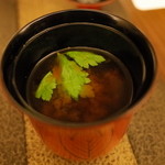 日本料理 晴山 - 味噌椀