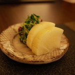 日本料理 晴山 - 香の物