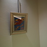 日本料理 晴山 - 一番奥のブース 絵画