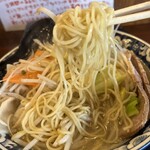 ラーメン南の - 細麺