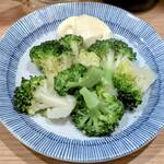 晩杯屋 - ブロッコリーマヨ￥110