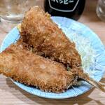 晩杯屋 - アジフライ￥130