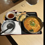 久兵衛屋 - 料理写真:旨辛ほうとう　さんま天ぷら　byまみこまみこ