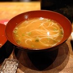 初音鮨 - 辛味葱素麺 202511