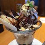 ステーキ宮 イオンモール浜松市野店 - ミニチョコレートパフェ