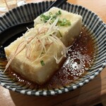 大衆酒場 泥亀 - 揚出し豆腐