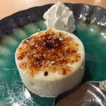 大衆酒場 泥亀 - 炙りチーズケーキ