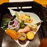とんかつ まい泉 青山本店 - 前菜。豪華です。