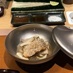 串揚げ料理 かわた - 甘鯛と松茸のお腕
