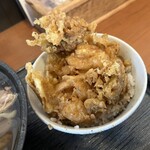そば処 花いずみ - 海老小柱かき揚げ丼