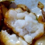 めだかタンタン - 11.24イカ団子割ってみました。