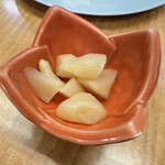 海の幸 磯の坊 - こちらのガリが1番美味しかったです♪