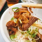 信州そば三城 - 牛すじがプルプル〜