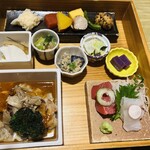 神楽坂 和らく - ランチ　3200円 メインはポーク