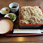 山人 - くるみそば(大盛り)