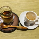神楽坂 和らく - デザート　プリン美味