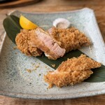 かつ吉 野庵 - 衣剥がれまくり…残念