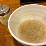 汁麺屋 どっぷりしやがれ - 別途ｱﾌﾞﾗ＆ｼｮｳｶﾞ