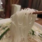 Shintai Ki - 色白セレンダーな麺だが、コシが有り美味しい～